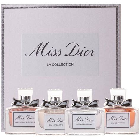 miss dior perfume mini set